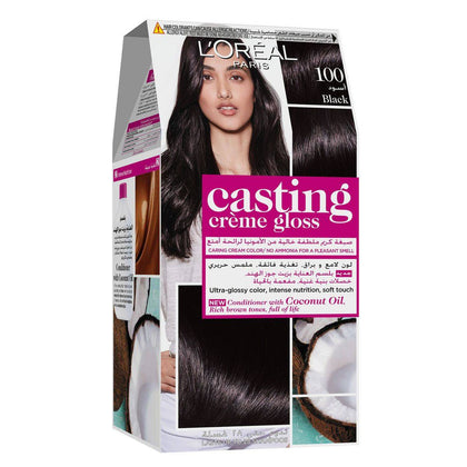 Loreal Paris Casting Creme Gloss 100 Black Licorice - Chemist Warehouse UAE
