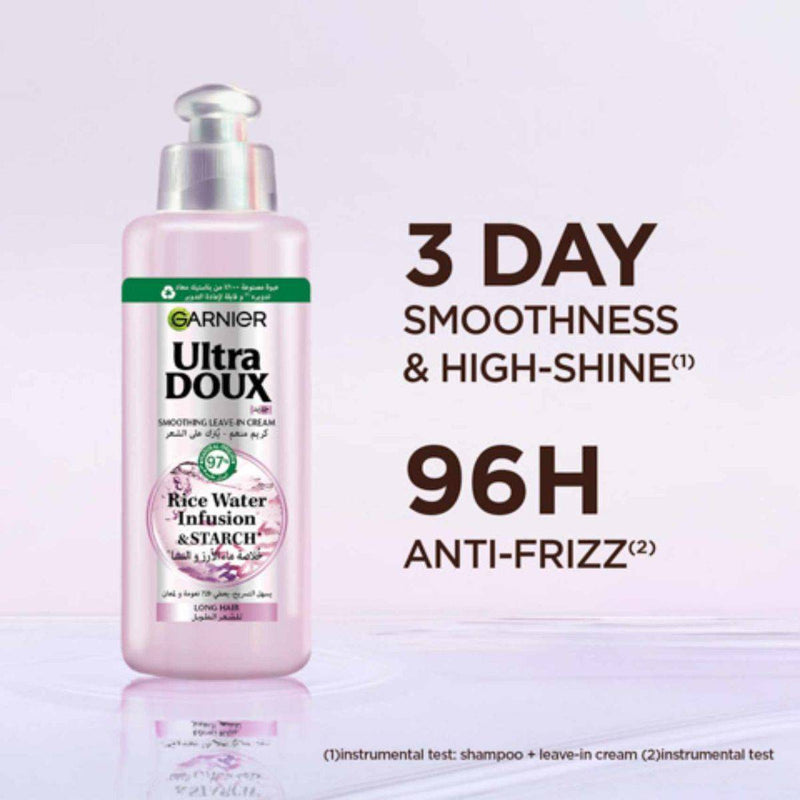 Garnier Ultra Doux Rice Water Leave In Cream 200ml