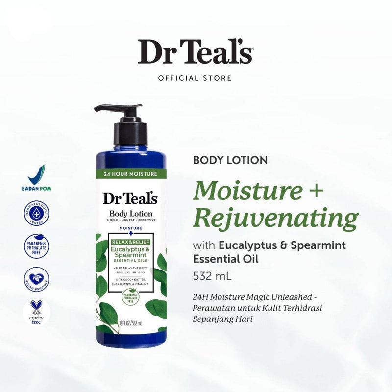 Dr Teals Body Lotion Relax & Relief 532ml