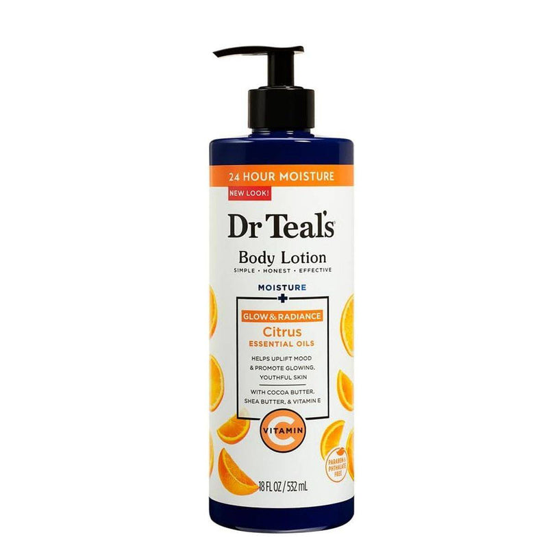 Dr Teals Body Lotion Glow & Radiance 532ml
