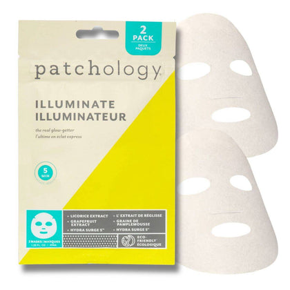 Patchology FlashMasque Illuminate Sheet Mask 2 Pack - Chemist Warehouse UAE