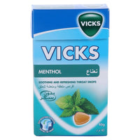 Vicks Throat Drops Menthol 40g