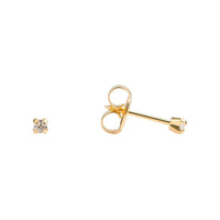 Studex Gold Plated Tiffany 2mm Cubic Zirconia Kits