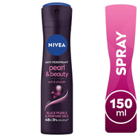 Nivea Women Deodorant Spray Pearl & Beauty Black 150ml