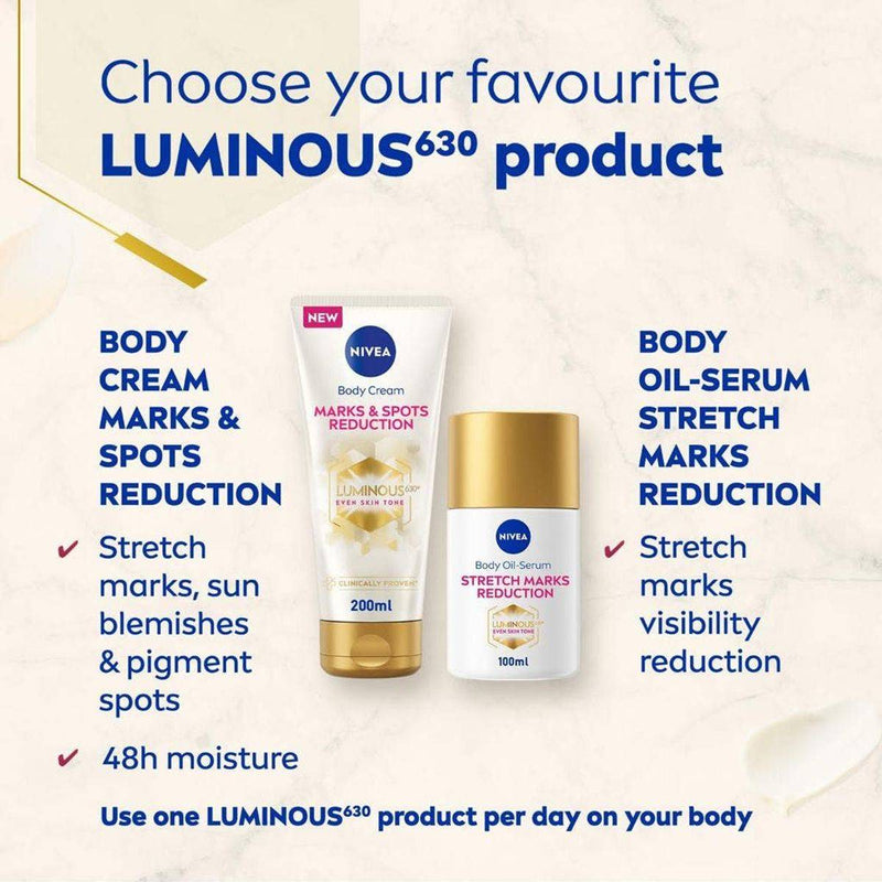 Nivea Body Cream Luminous 200ml
