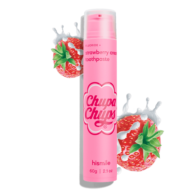 Hismile Toothpaste Chupa Chup Strawberry & Cream 60g
