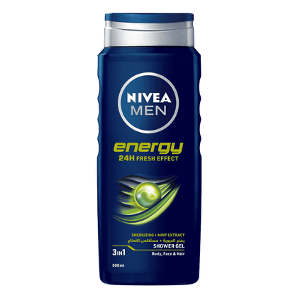 Nivea Men Shower Gel Energy 500ml