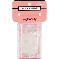 My Beauty Hair Poly Band 72 Pack Clear
