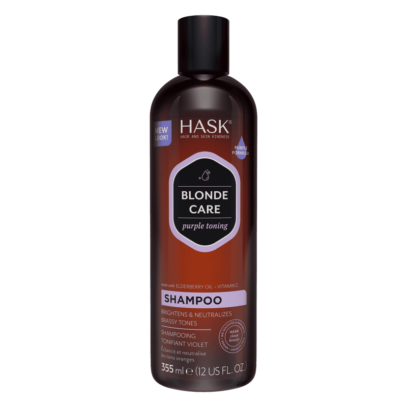Hask Blonde Care Purple Shampoo 355ml