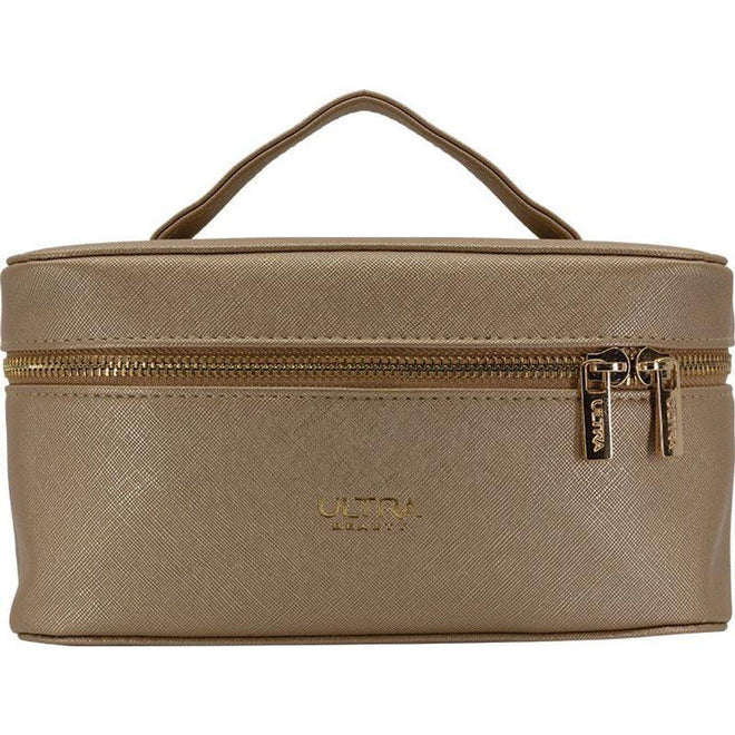 Ultra Beauty Cosmetic Bag Gold Beauty Case (Ultra Beauty)