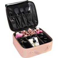 Ultra Beauty Cosmetic Bag Pink Compartment Case (Ultra Beauty)