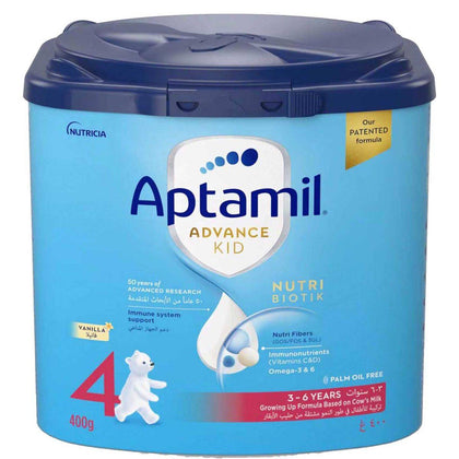 Aptamil Formula Advance Kid 4 (3-6 Years) Growing Up 400g