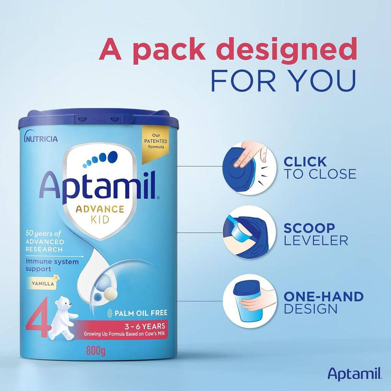 Aptamil Formula Advance Kid 4 (3-6 Years) Growing Up 800g