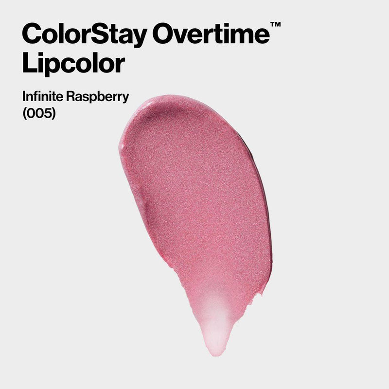 Infinity Raspberry Revlon Revlon ColorStay Overtime Lip Color 005 Infinite Raspberry
