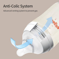 Pigeon SofTouch Plastic Bottle 3 Months+ Latch on Line 240ml