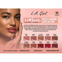 LA Girl Lip Haze Soft Matte Lip Color Risk Taker