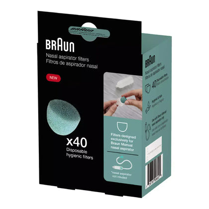 Braun Nasal Aspirator Filters 20 Pieces BNF020EU