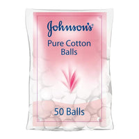 Johnsons Baby Cotton Balls 50 Pieces