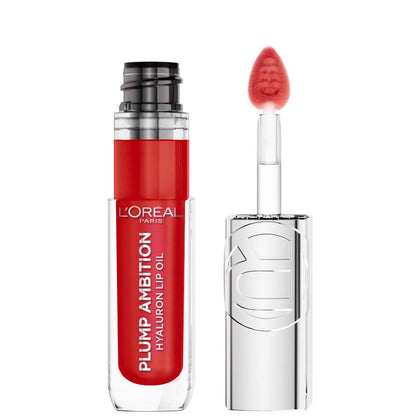 Loreal Paris Plump Ambition Hyaluron Lip Oil 380 Rouge In Love
