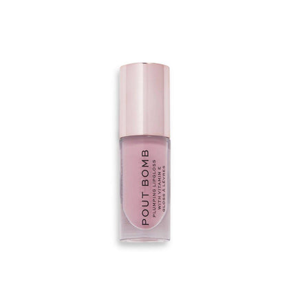 Revolution Makeup Pout Bomb Plumping Gloss Kiss Nude 4.6ml