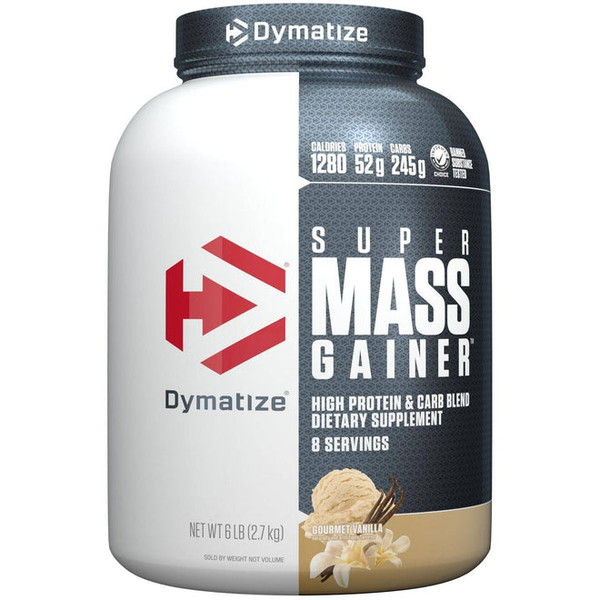 Dymatize Super Mass Gainer Protein Powder Gourmet Vanilla 2.72kg