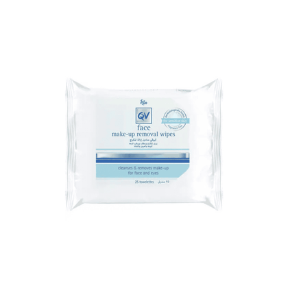 Ego QV Face Makeup Removal Wipes 25 Pack