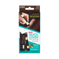 Kiss Colors QCS02 Quick Cover Root Touch Up Hair Shadow Dark Brown Kit