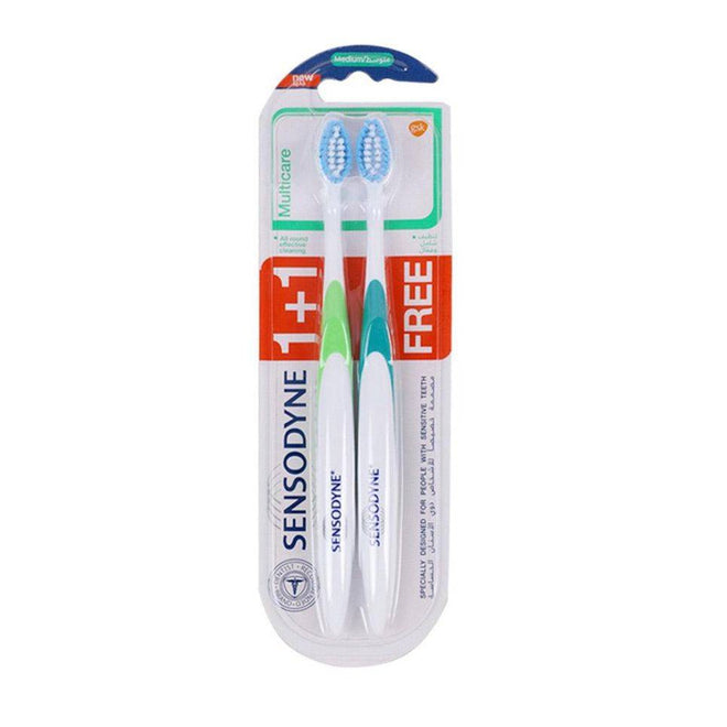 Sensodyne Toothbrush Multi Care Medium 2 Pack