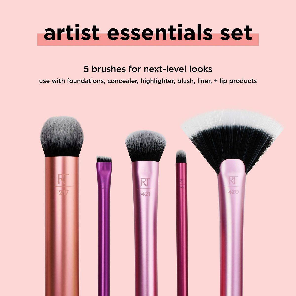 Essentials Set Real Real Techniques Makeup Brush Artist Essentials Set – Chemist Warehouse UAE