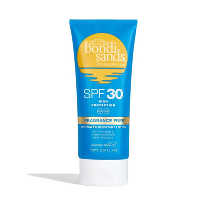 Bondi Sands Sunscreen Lotion SPF30 Fragrance Free 150ml