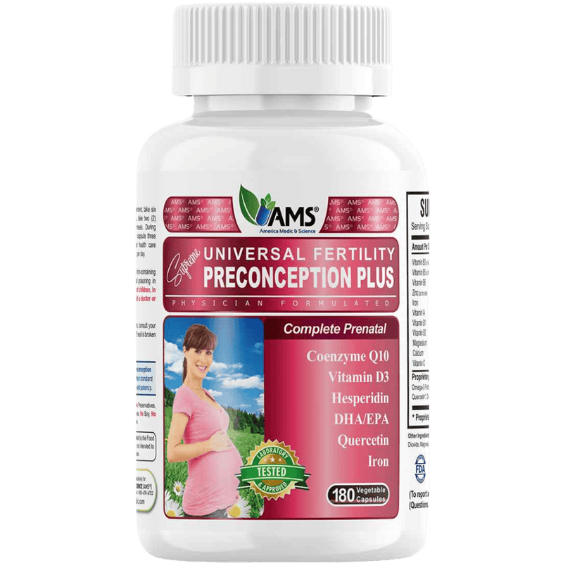 Proconception Plus AMS Preconception Plus 180 Capsules – Chemist Warehouse UAE