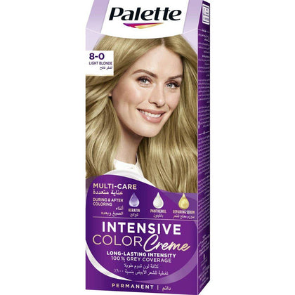 Schwarzkopf Palette Intensive Color Creme 8-0 Light Blonde