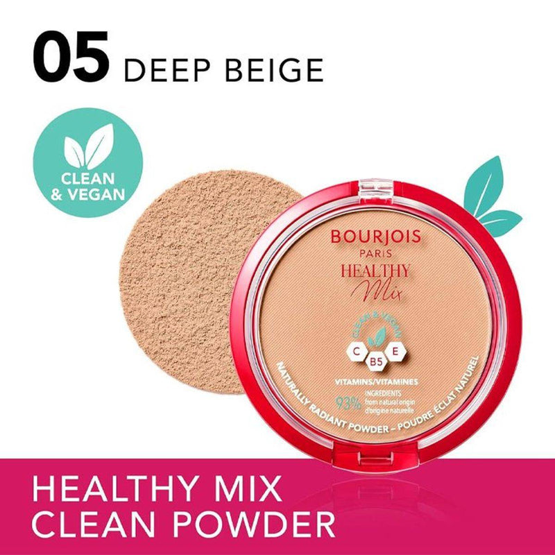 Bourjois Healthy Mix Clean Face Powder 05 Deep Beige 10g