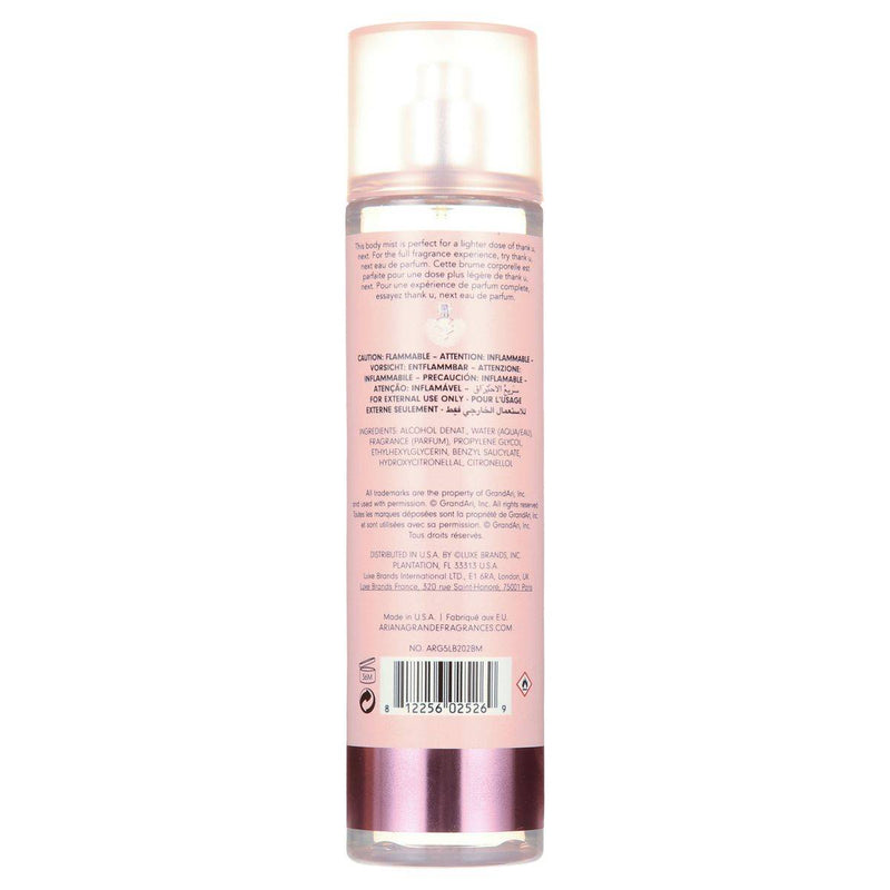 Ariana Grande Thank U Next (W) Body Mist 236ml