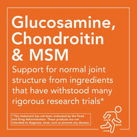 Now Glucosamine & Chondroitin With MSM 30 Capsules