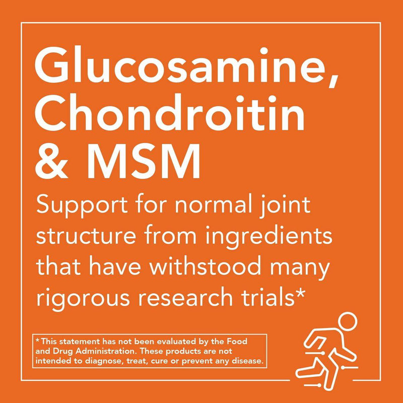 Now Glucosamine & Chondroitin With MSM 30 Capsules