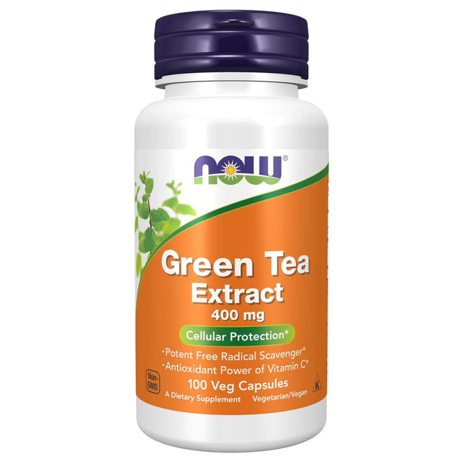 Now Green Tea Extract 400mg 100 VegeCapsules