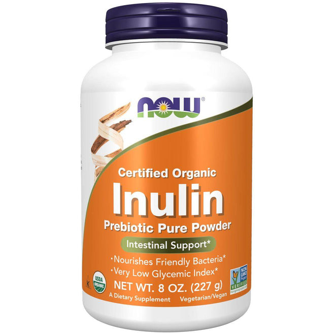 Now Inulin Powder Organic 227g