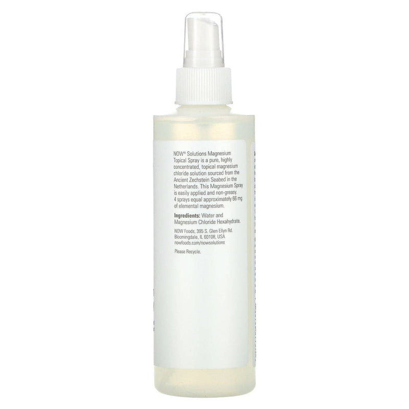 Now Magnesium Topical Spray 237ml