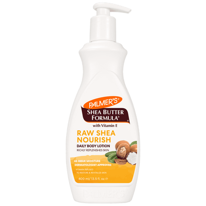 Palmers Shea Butter Formula With Vitamin E Raw Shea Nourish Body Lotion 400g