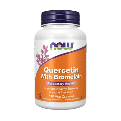 Now Quercetin With Bromelain 120 VegeCapsules