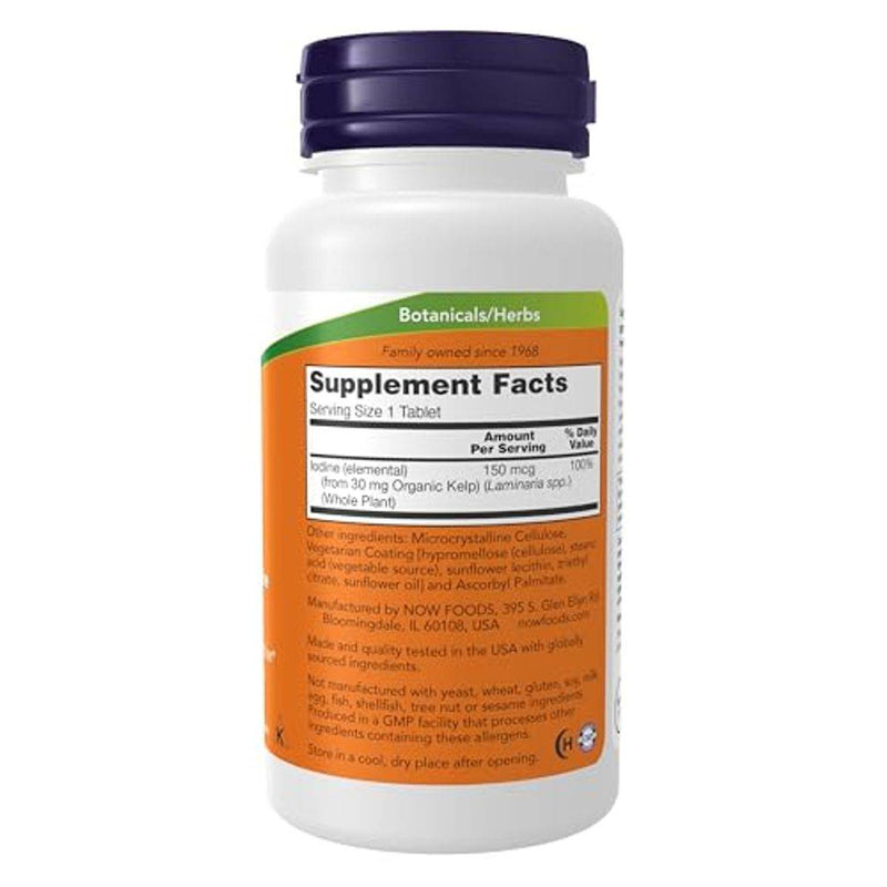 Now Kelp 150mcg 200 Tablets