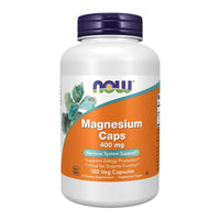 Now Magnesium 400mg 180 Capsules
