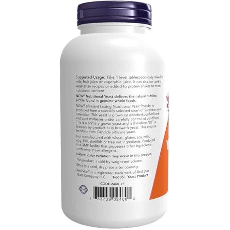 Now Nutrition Yeast Powder 284g