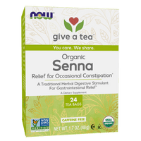 Now Organic Senna Tea 24 Bags