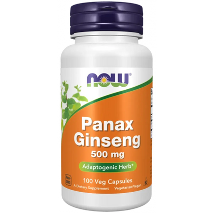 Now Panaxginseng 520mg 100 Capsules