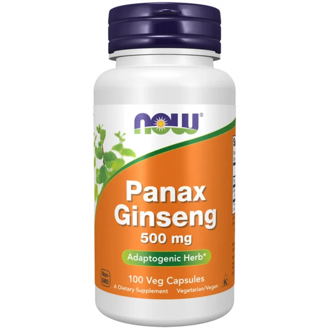 Now Panaxginseng 520mg 100 Capsules