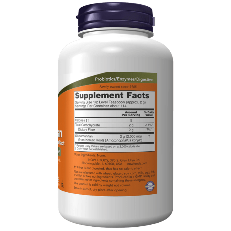 Now Glucomannan Powder 227g