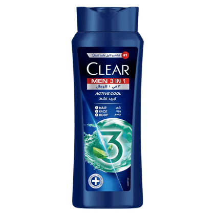 Clear Men Shampoo 3 In 1 Act Cool 600ml