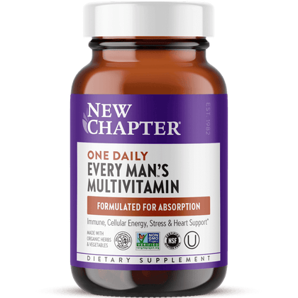 New Chapter One Daily Every Mans Multivitamin 72 Tablets